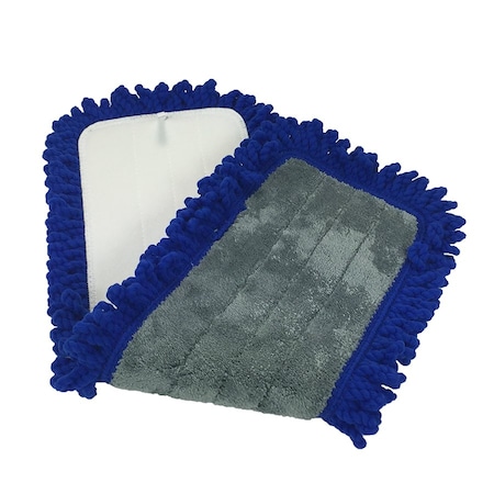 Monarch Brands Fringed Dust Mops w/ Hook and Loop Backing - 24in, 72PK M840024-CS